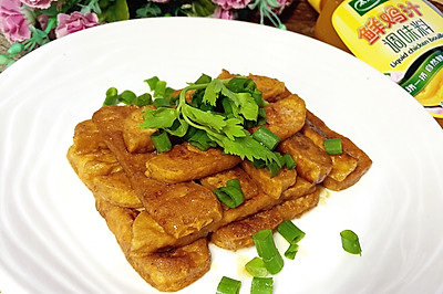 灌汁香煎豆腐