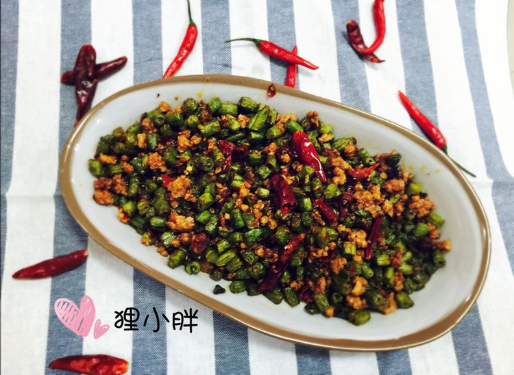 肉沫四季豆的做法
