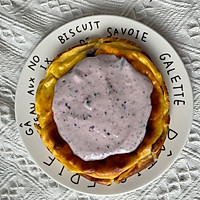 #圣迪乐鲜蛋杯复赛#蓝莓酸奶蛋糕的做法图解10