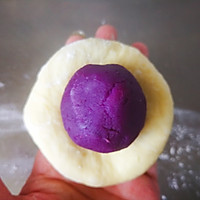 紫薯夹心小面包的做法图解8