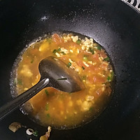 西红柿鸡蛋打卤方便面的做法图解4