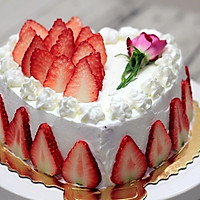 草莓奶油蛋糕（附8寸戚风做法）的做法图解24
