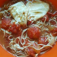 西红柿鸡蛋面汤的做法图解6