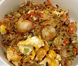虾仁蛋炒饭的做法