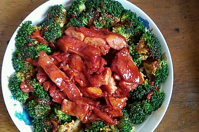 奥尔良照烧鸡腿