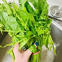 炝炒辣菜的做法图解1