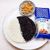 紫米肉松饭团的做法图解11