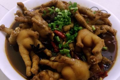 红烧鸡爪