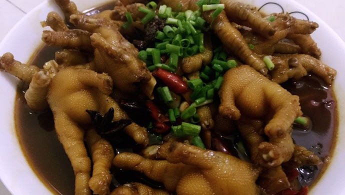 红烧鸡爪