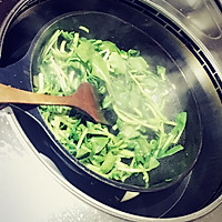 素炒菜心的做法图解3