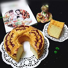 空气炸锅版拉花蛋糕#盛年锦食·忆年味#