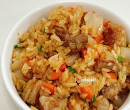 羊肉炒饭｜会开火就会做系列的做法