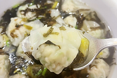 紫菜汤鲜肉小馄饨