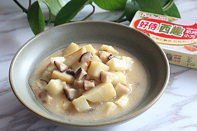 土豆香菇炖