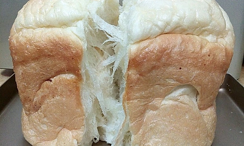 柔软拉丝的吐司-东菱面包机的做法