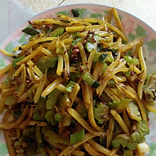 苦瓜炒土豆