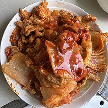 五分钟辣白菜炒肉