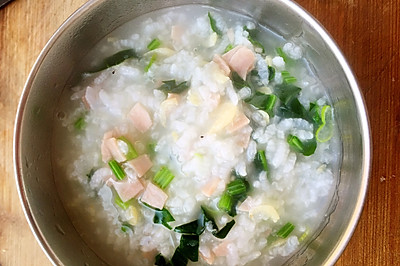 蔬菜海米粥——宝宝辅食
