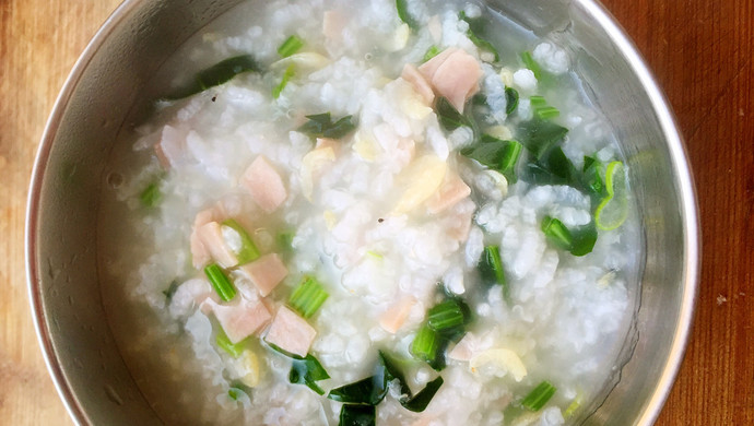 蔬菜海米粥——宝宝辅食