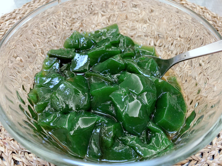 碧绿凉粉的做法