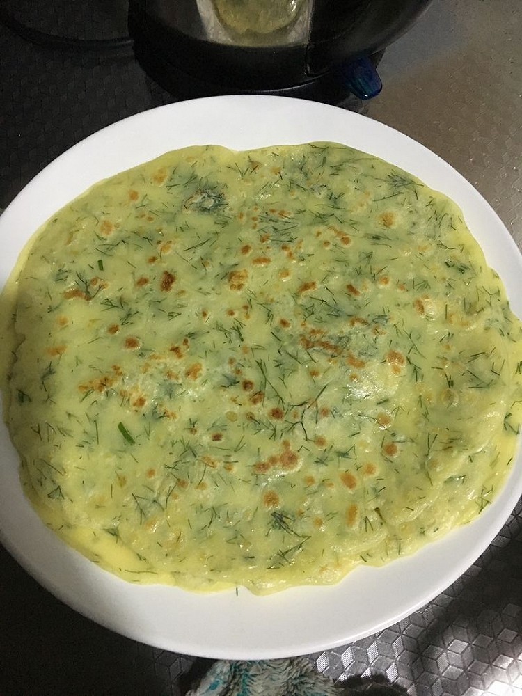 茴香煎饼的做法
