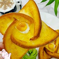 #晒出你的中秋团圆饭#下午茶点心～网红风车吐司的做法图解7