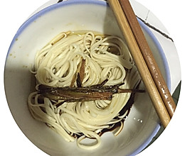 夜宵——葱油面的做法
