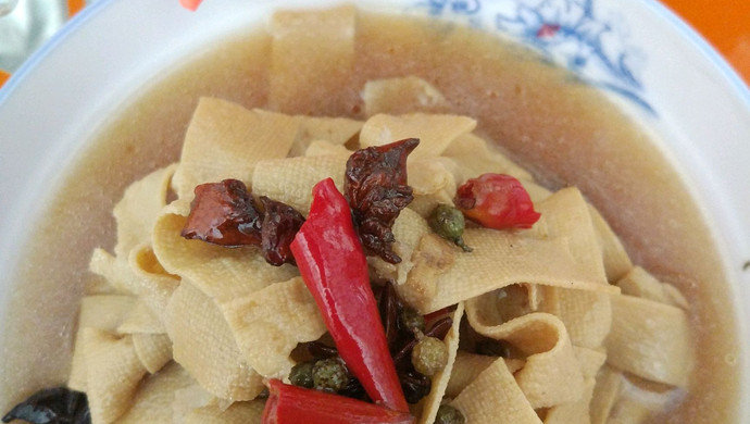 卤煮豆皮