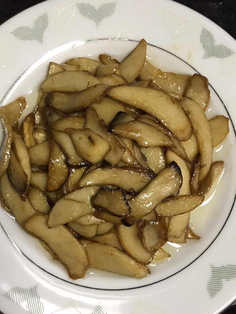 干煸新鲍菇的做法