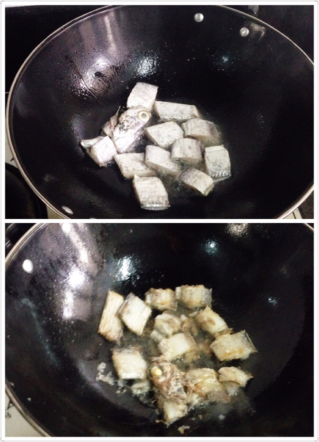 【盘菜烧带鱼】——冬季家常菜的做法图解3