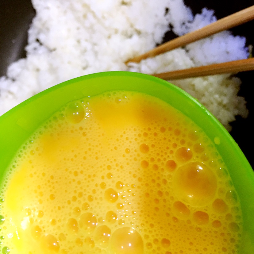 黄金炒饭#沃康山茶油#的做法图解7