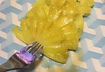 弯弯甜品－烤菠萝的做法