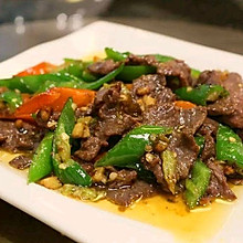 美味可口的家常炒牛肉片