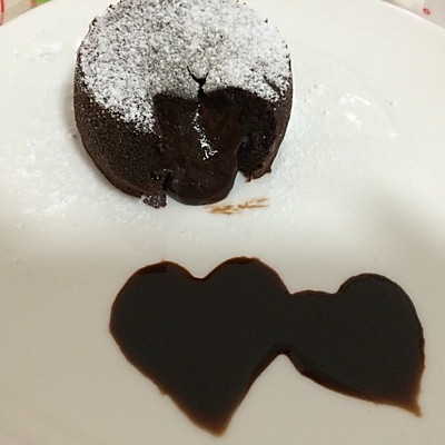 巧克力心太软（熔岩/岩浆巧克力蛋糕）超幸福の甜品