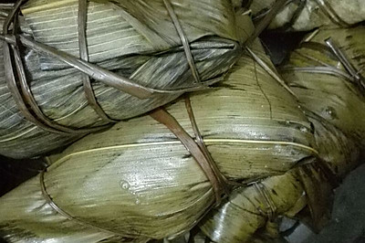 广式海鲜咸肉粽