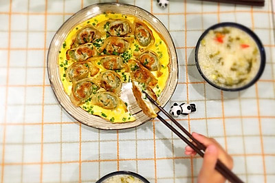 蛋抱馄饨