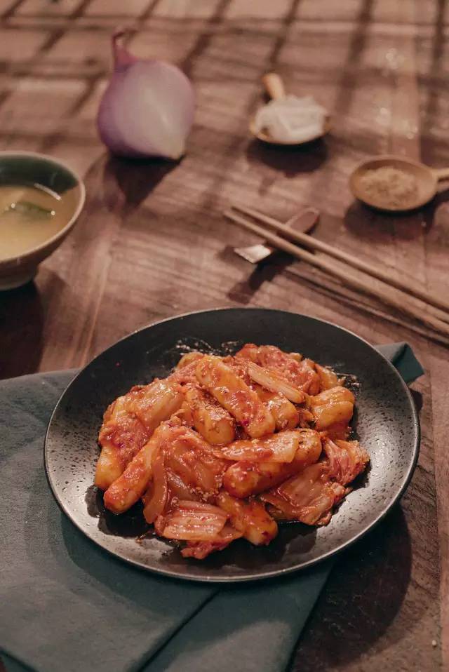 泡菜芝心年糕｜日食记