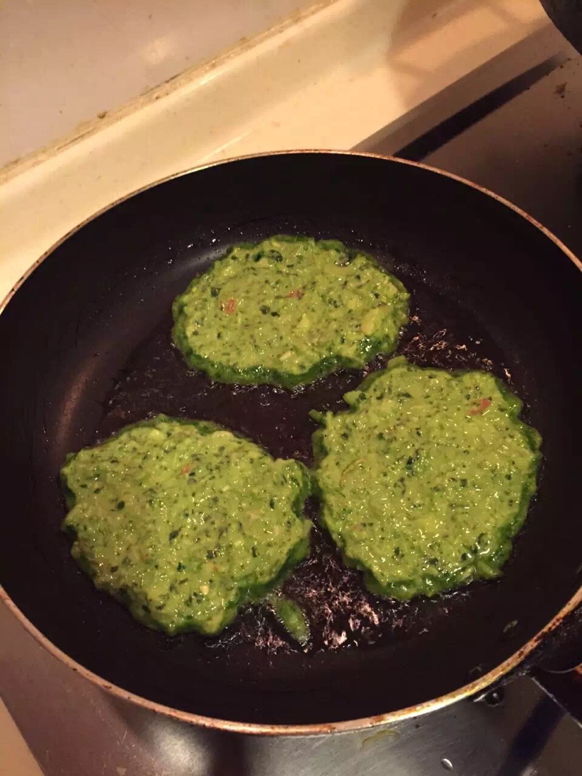 纯蔬菜饼的做法图解8
