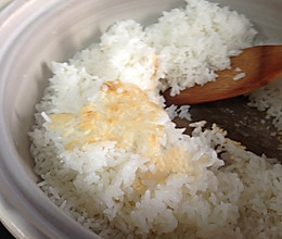 砂锅美味大米饭的做法