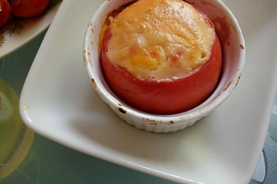 烤西红柿鸡蛋盅