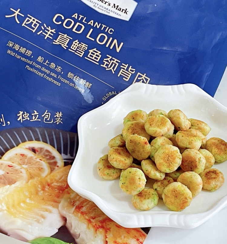宝宝辅食/鳕鱼山药一口酥的做法