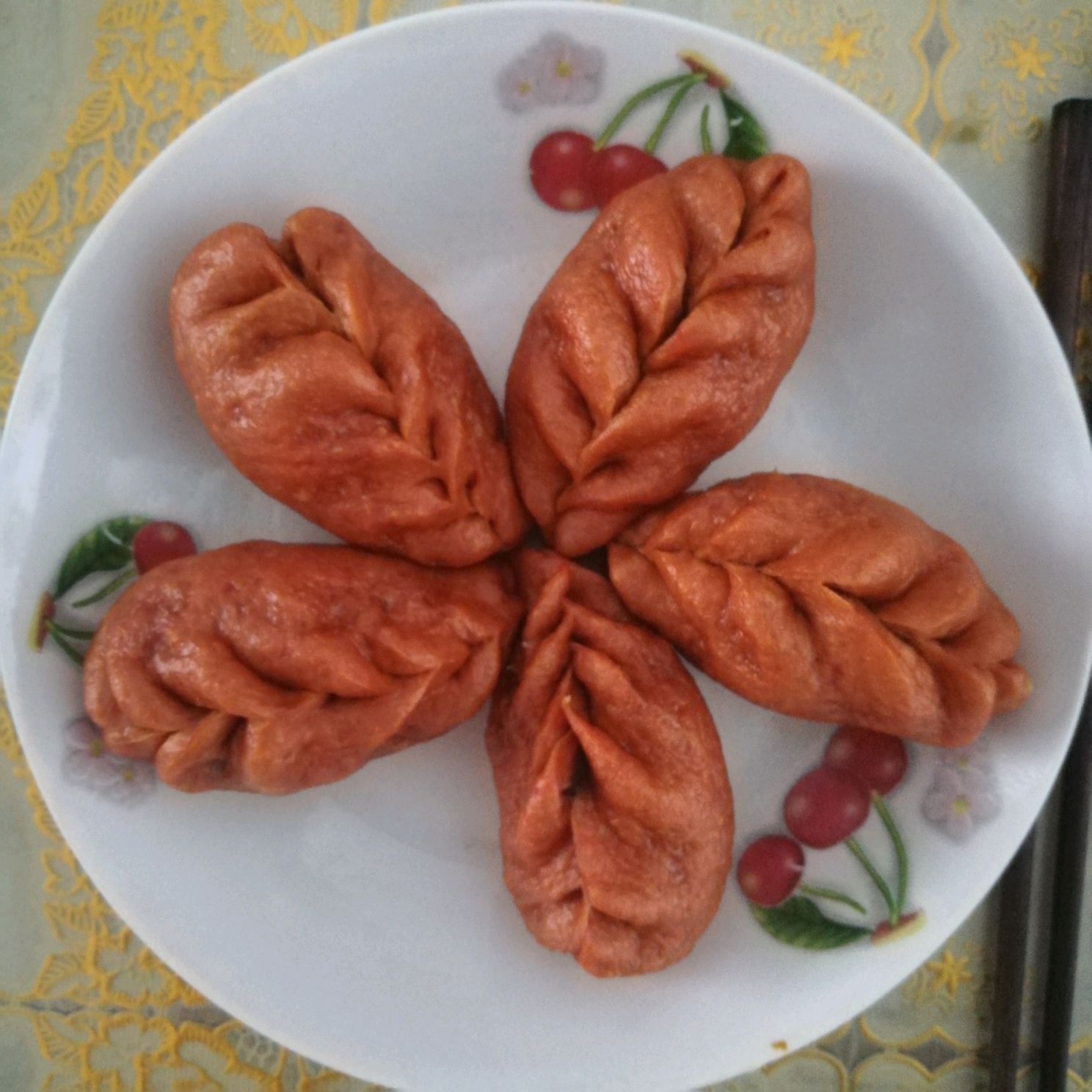 Beetroot, red date and bean paste