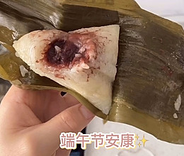 端午节蜜枣豆沙粽子的做法
