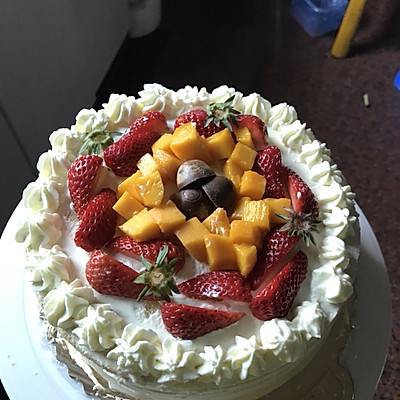 生日蛋糕，含8寸蛋糕配方