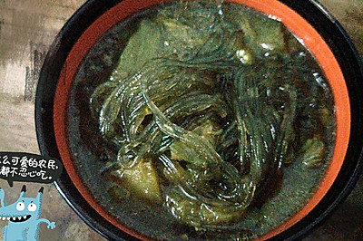 茄子炖粉条（小布版）