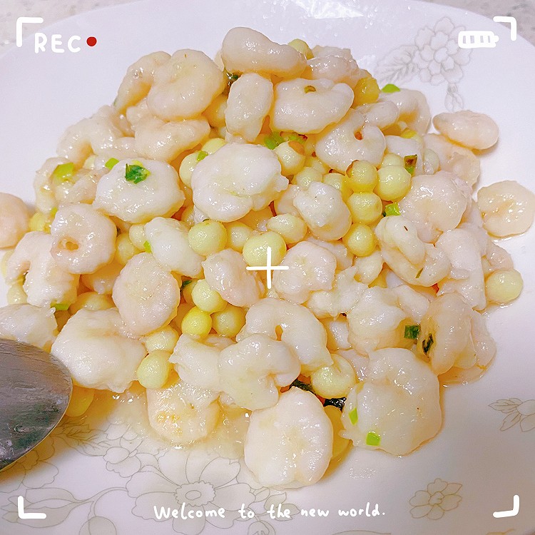 鸡头米炒虾仁的做法