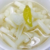 牛肉炒酸藕芽的做法图解2