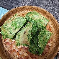 菠菜饼的做法图解4