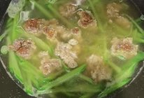 #年在一起 鲜才够味#青萝卜丸子汤的做法