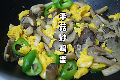 平菇炒鸡蛋｜做法超简单，好吃又下饭